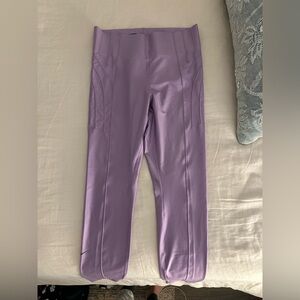Purple Textured Nike Legging